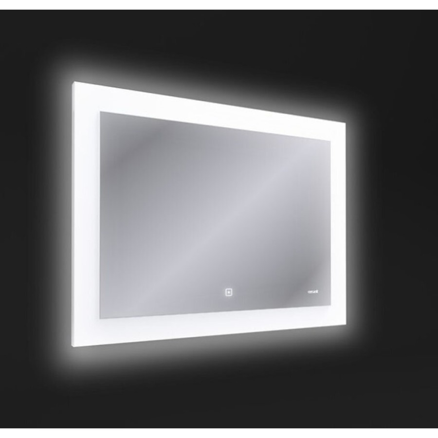 Зеркало Cersanit Design LU-LED030*80-D-O, с LED-подсветкой и антизапотеванием, 80 х 60 см