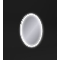 Зеркало Cersanit Design LU-LED040*57-D-OS, с LED-подсветкой и антизапотеванием, 57 х 77 см