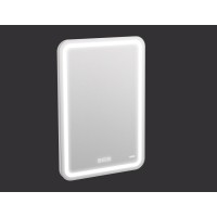 Зеркало Cersanit 051 Design pro KN-LU-LED051*55-p-Os, 55 x 80 см, LED-подсветка, bluetooth, диммер, с антизапотеванием