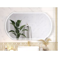 Зеркало Cersanit LED 090 design 120 x 70 см, с подсветкой, с антизапотеванием, LU-LED090*120-d-Os, 62986