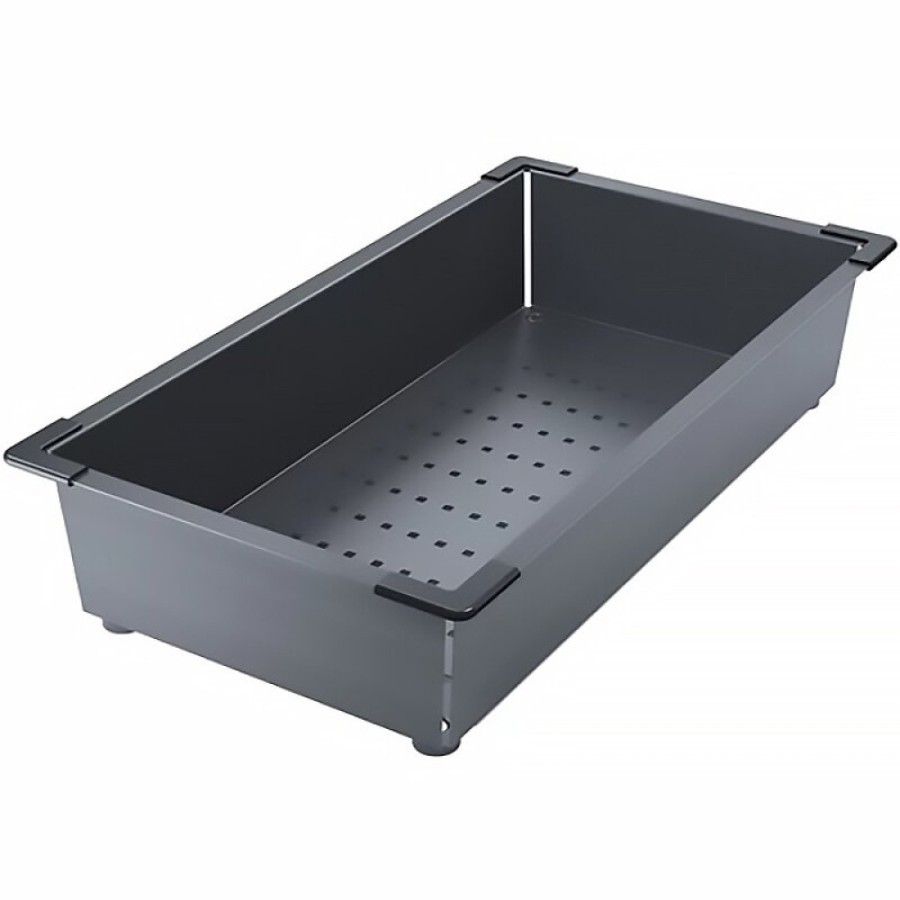 Коландер Iddis Kitchen Line KOL23GMi59, PVD-покрытие, нержавеющая сталь, графит