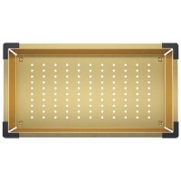 Коландер Iddis Kitchen Line KOL23MGi59, PVD-покрытие, нержавеющая сталь, золото матовое