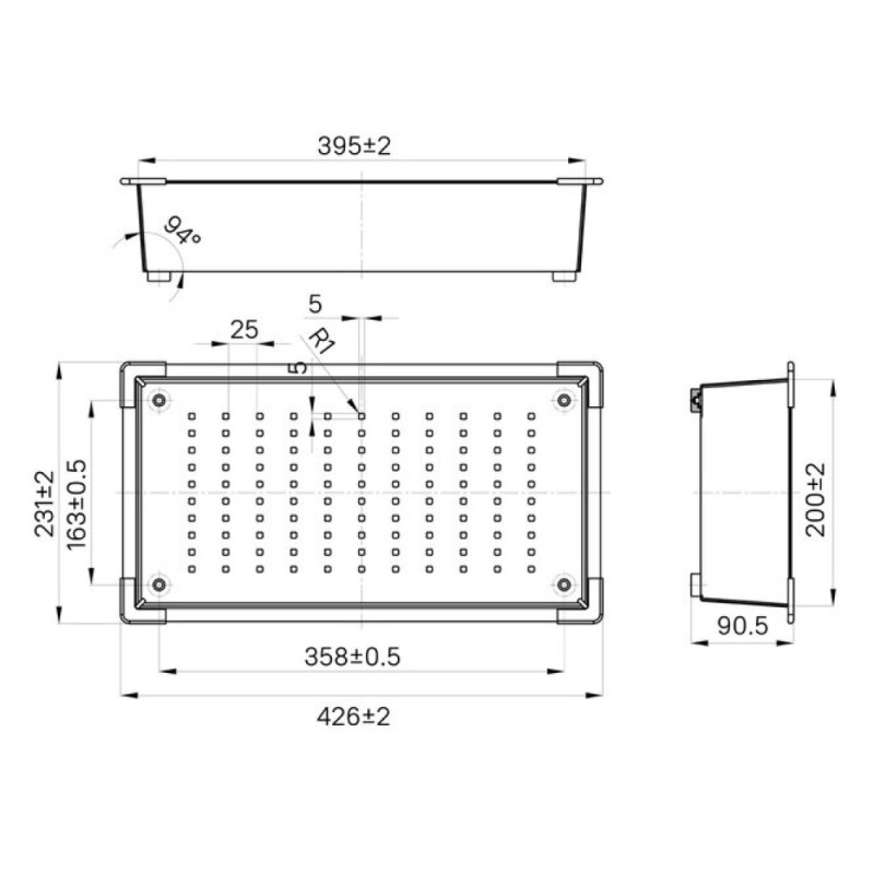 Коландер Iddis Kitchen KOL23S0i59 Line, сатин