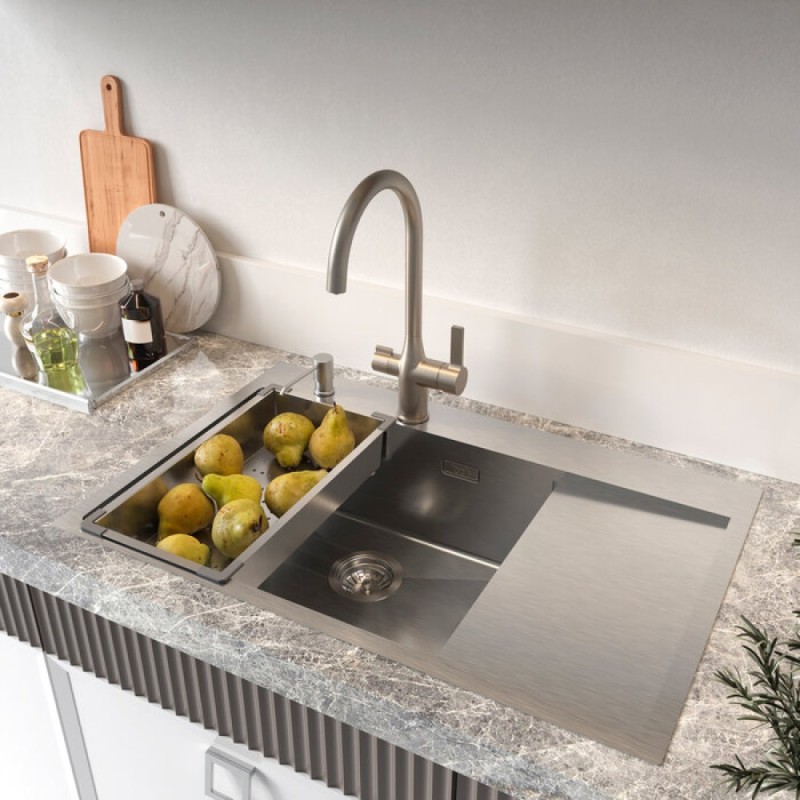 Коландер Iddis Kitchen KOL23S0i59 Line, сатин
