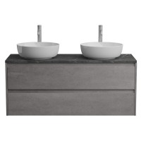 Тумба под раковину BelBagno Kraft-1200-2C-SO-2-CG, 120 см, подвесная, Cemento Grigio
