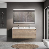 Тумба под раковину BelBagno Kraft-1200-2C-SO-2-RGB, 120 см, подвесная, Rovere Galifax Bianco