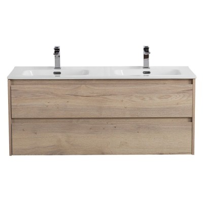 Тумба под раковину BelBagno Kraft-1200-2C-SO-2-RGB, 120 см, подвесная, Rovere Galifax Bianco