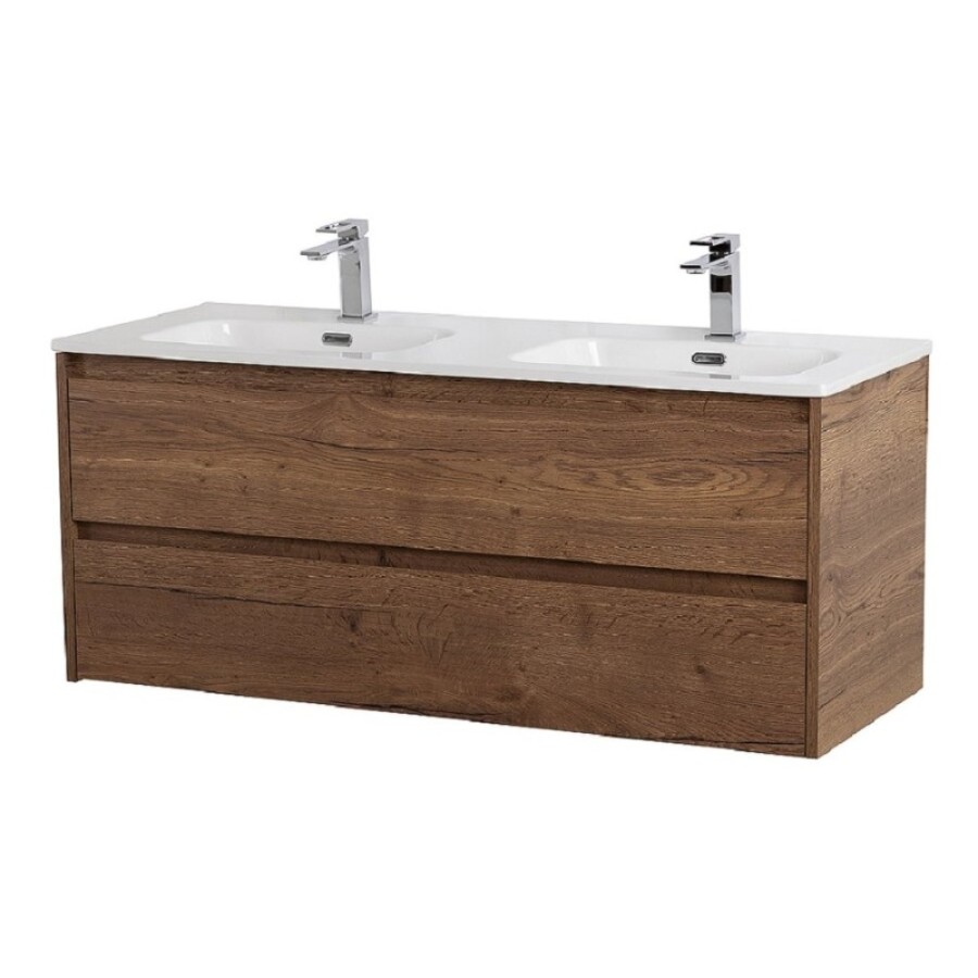Тумба под раковину BelBagno Kraft-1200-2C-SO-2-RT, 120 см, подвесная, Rovere Tabacco
