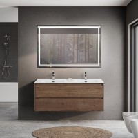 Тумба под раковину BelBagno Kraft-1200-2C-SO-2-RT, 120 см, подвесная, Rovere Tabacco