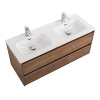 Тумба под раковину BelBagno Kraft-1200-2C-SO-2-RT, 120 см, подвесная, Rovere Tabacco