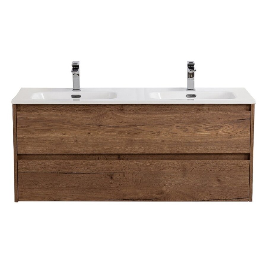 Тумба под раковину BelBagno Kraft-1200-2C-SO-2-RT, 120 см, подвесная, Rovere Tabacco