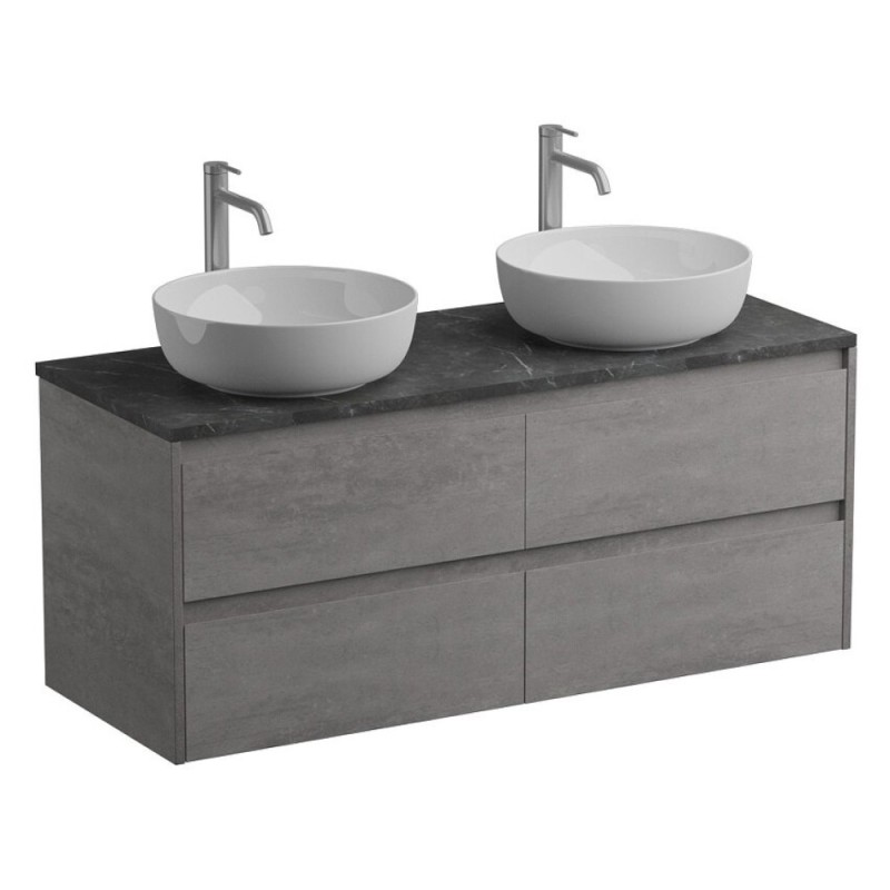 Тумба под раковину BelBagno Kraft-1200-4C-SO-2-CG, 120 см, подвесная, Cemento Grigio