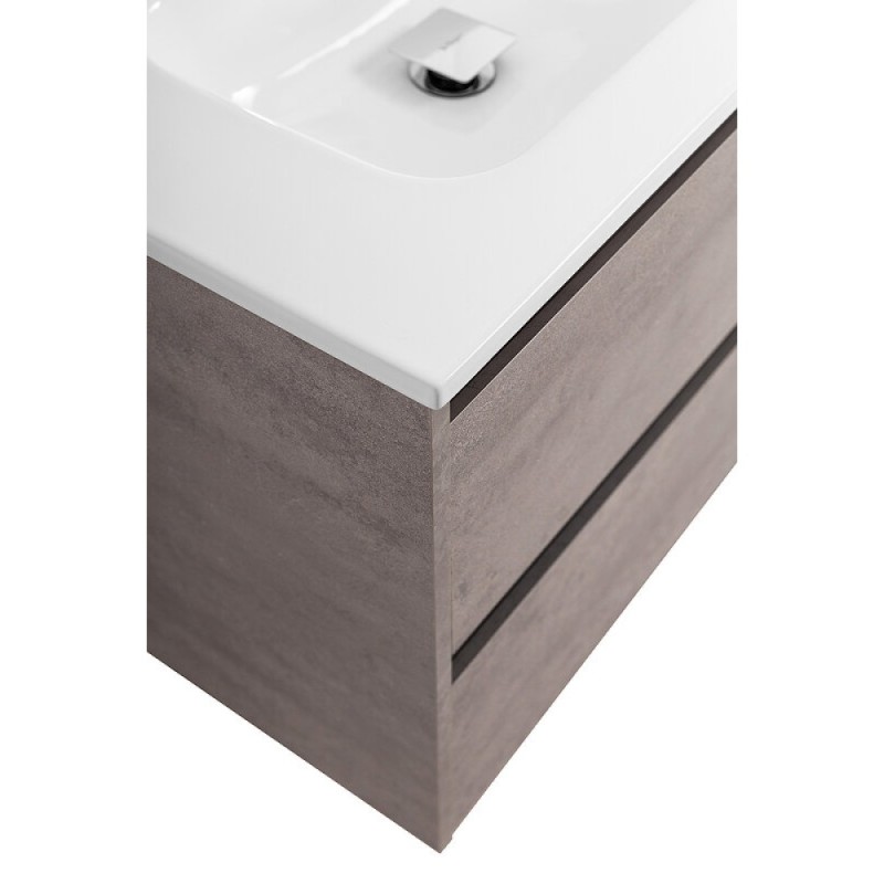 Тумба под раковину BelBagno Kraft-1200-4C-SO-2-CG, 120 см, подвесная, Cemento Grigio