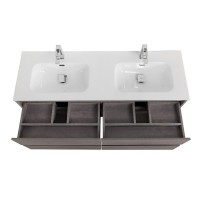 Тумба под раковину BelBagno Kraft-1200-4C-SO-2-CG, 120 см, подвесная, Cemento Grigio