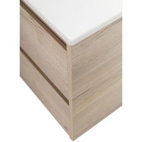 Тумба под раковину BelBagno Kraft-1200-4C-SO-2-RGB, 120 см, подвесная, Rovere Galifax Bianco