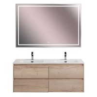 Тумба под раковину BelBagno Kraft-1200-4C-SO-2-RGB, 120 см, подвесная, Rovere Galifax Bianco