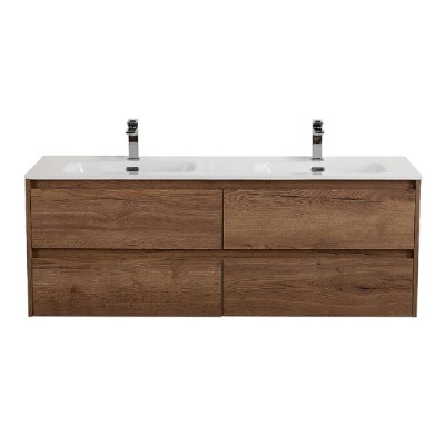 Тумба под раковину BelBagno Kraft-1200-4C-SO-2-RT, 120 см, подвесная, Rovere Tabacco