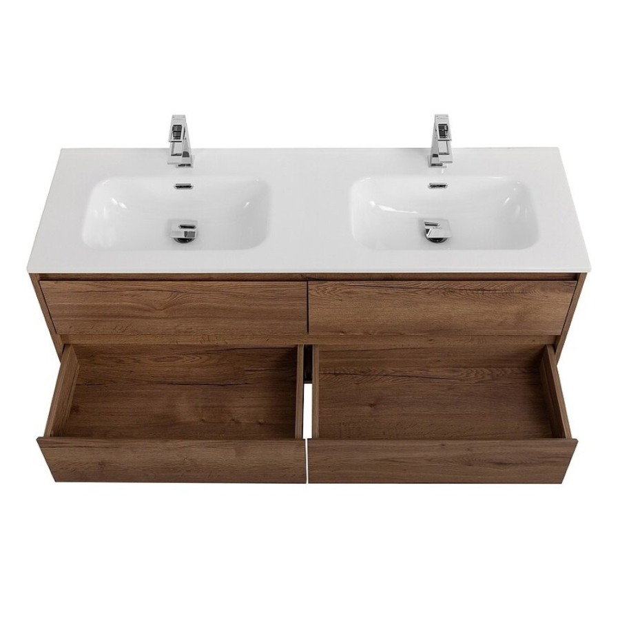 Тумба под раковину BelBagno Kraft-1200-4C-SO-2-RT, 120 см, подвесная, Rovere Tabacco