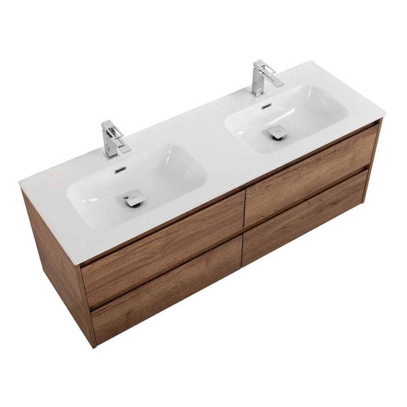 Тумба под раковину BelBagno Kraft-1200-4C-SO-2-RT, 120 см, подвесная, Rovere Tabacco