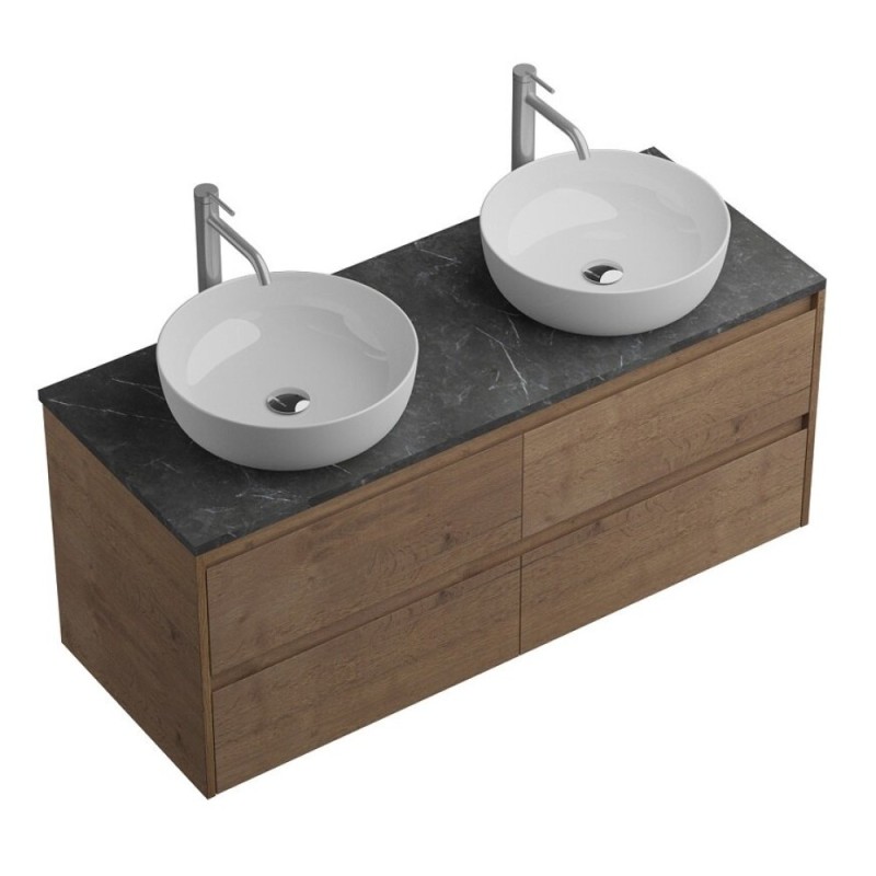 Тумба под раковину BelBagno Kraft-1200-4C-SO-2-RT, 120 см, подвесная, Rovere Tabacco