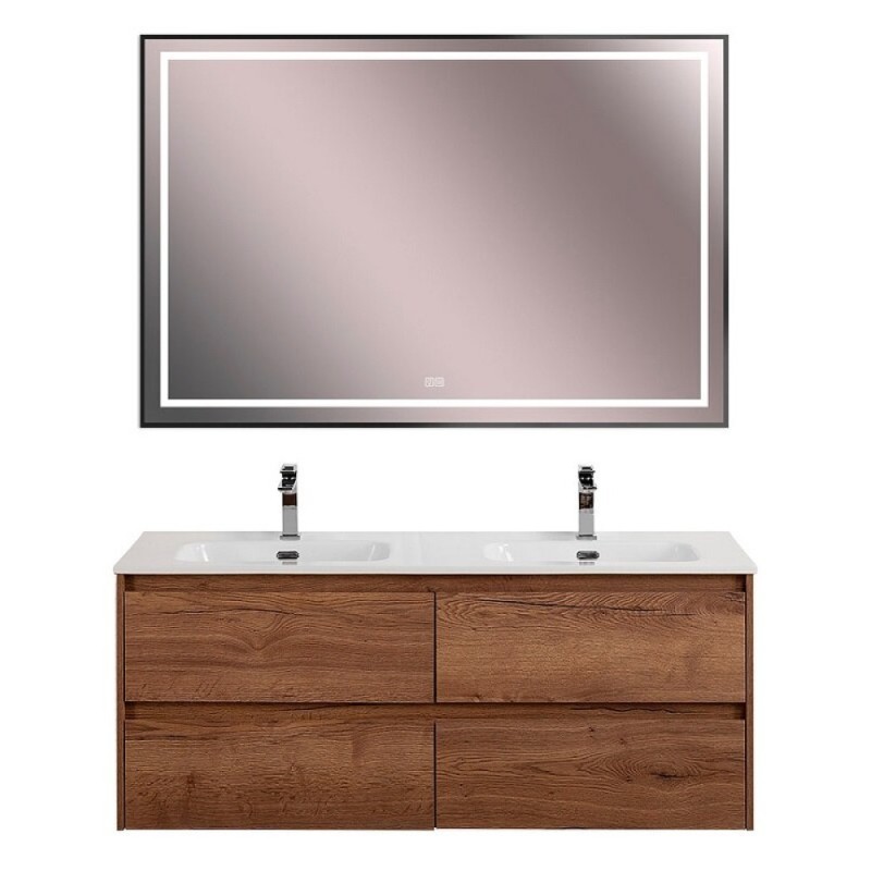 Тумба под раковину BelBagno Kraft-1200-4C-SO-2-RT, 120 см, подвесная, Rovere Tabacco