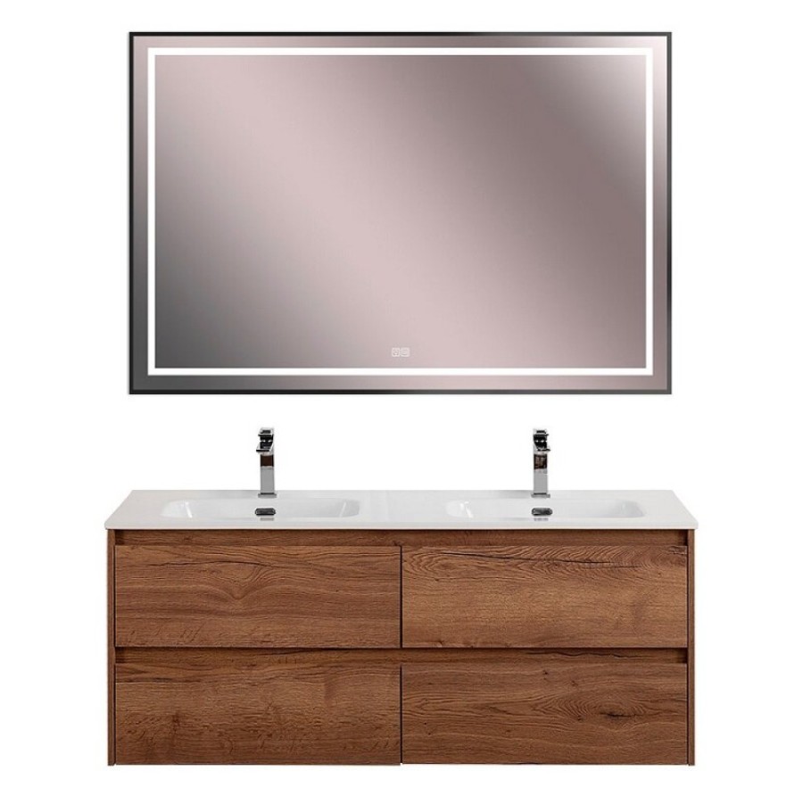 Тумба под раковину BelBagno Kraft-1200-4C-SO-2-RT, 120 см, подвесная, Rovere Tabacco