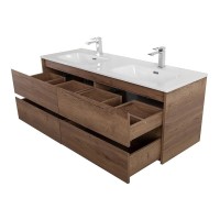 Тумба под раковину BelBagno Kraft-1200-4C-SO-2-RT, 120 см, подвесная, Rovere Tabacco