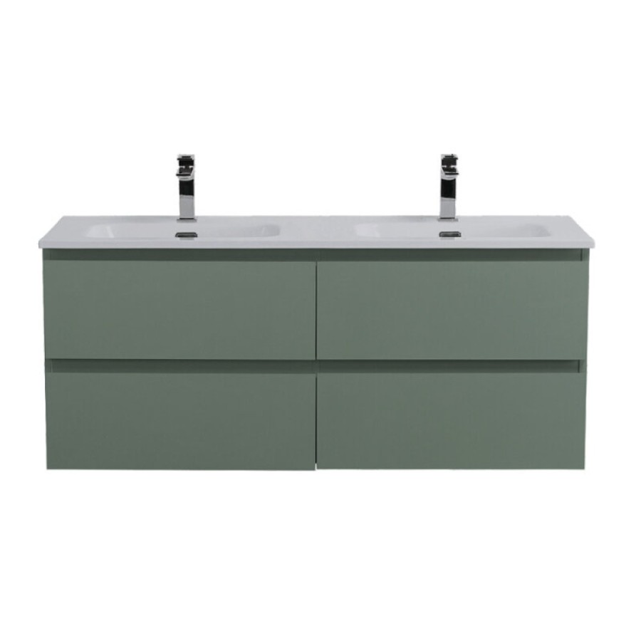 Тумба под раковину BelBagno KRAFT-1200-4C-SO-VO, 120 см, подвесная, цвет еловый матовый