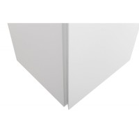 Шкаф-пенал BelBagno KRAFT-1600-1A-SC-BO, 33 см, подвесной, цвет Bianco Opaco