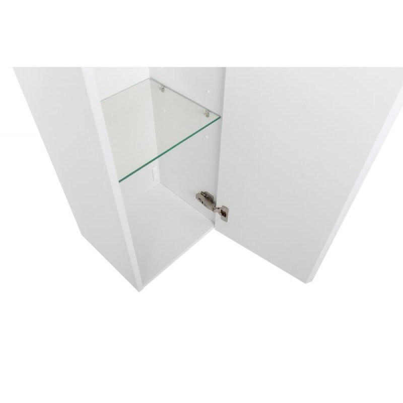 Шкаф-пенал BelBagno KRAFT-1600-1A-SC-BO, 33 см, подвесной, цвет Bianco Opaco