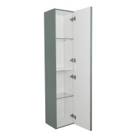 Шкаф-пенал BelBagno KRAFT-1600-1A-SC-VO, 33 см, подвесной, цвет еловый матовый