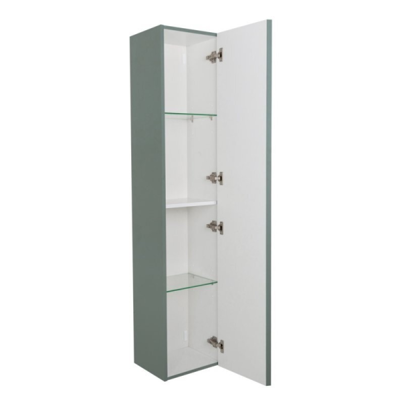 Шкаф-пенал BelBagno KRAFT-1600-1A-SC-VO, 33 см, подвесной, цвет еловый матовый