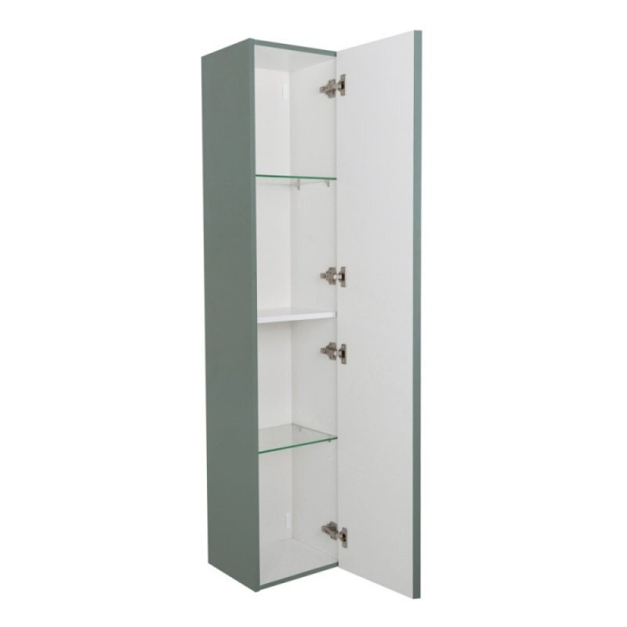 Шкаф-пенал BelBagno KRAFT-1600-1A-SC-VO, 33 см, подвесной, цвет еловый матовый