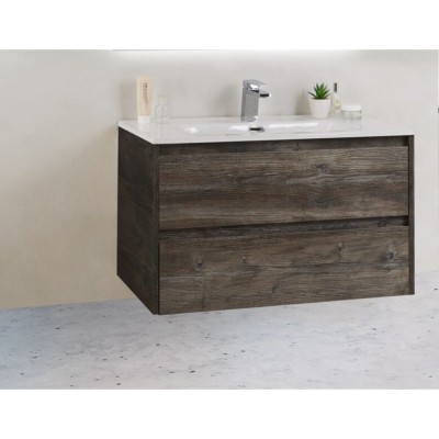 Тумба под раковину BelBagno KRAFT 39-700/390-2C-SO-PP 70 cм подвесная с 2 ящиками, Pino Pasadena