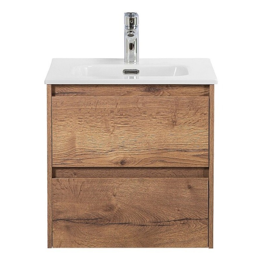 Тумба под раковину BelBagno Kraft-500-2C-SO-RT, 50 см, подвесная, Rovere Tabacco