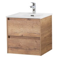 Тумба под раковину BelBagno Kraft-500-2C-SO-RT, 50 см, подвесная, Rovere Tabacco