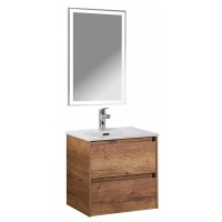 Тумба под раковину BelBagno Kraft-500-2C-SO-RT, 50 см, подвесная, Rovere Tabacco