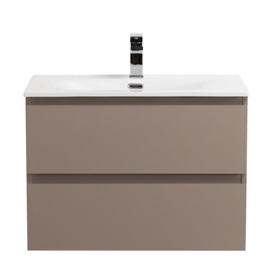 Тумба под раковину BelBagno KRAFT-600-2C-SO-СO, 60 см, подвесная, цвет бежевый матовый
