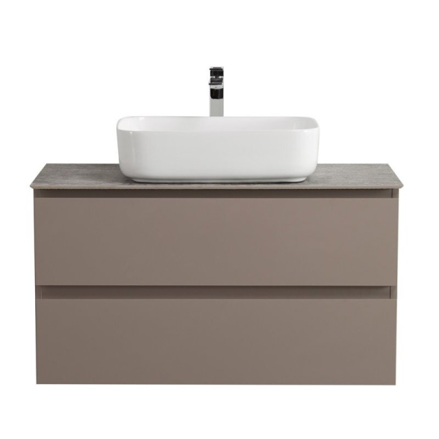 Тумба под раковину BelBagno KRAFT-900-2C-SO-СO, 90 см, подвесная, цвет бежевый матовый