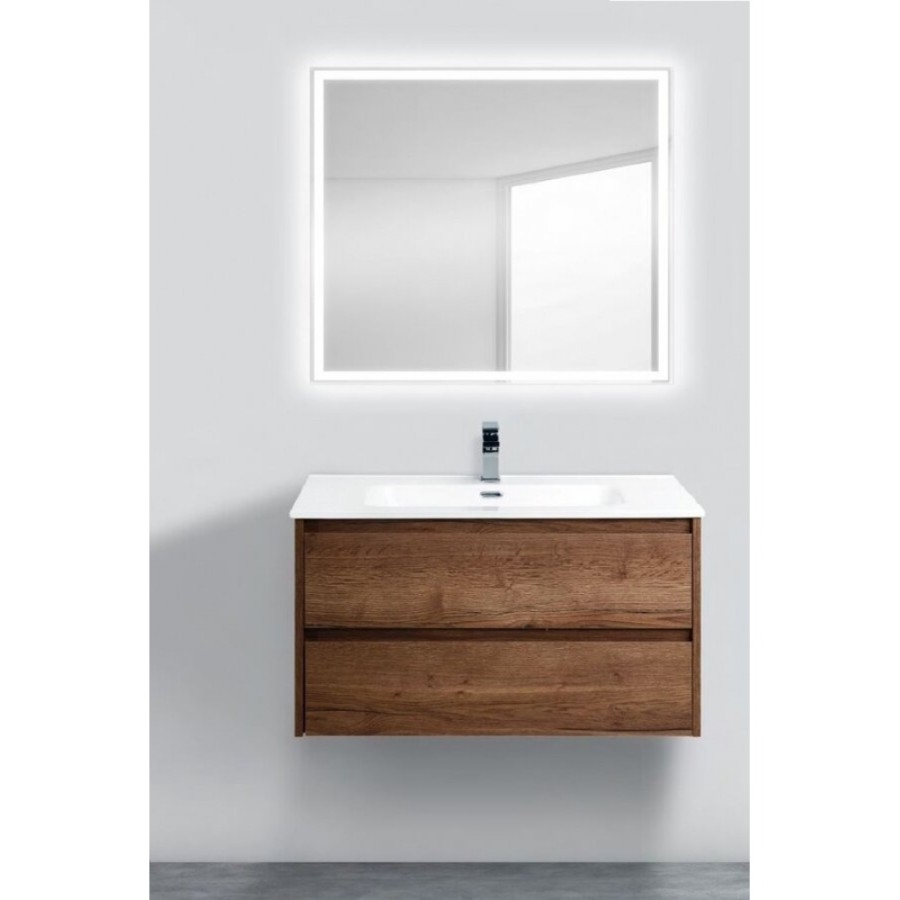 Тумба под раковину BelBagno Kraft KRAFT-900-2C-SO-RT, подвесная