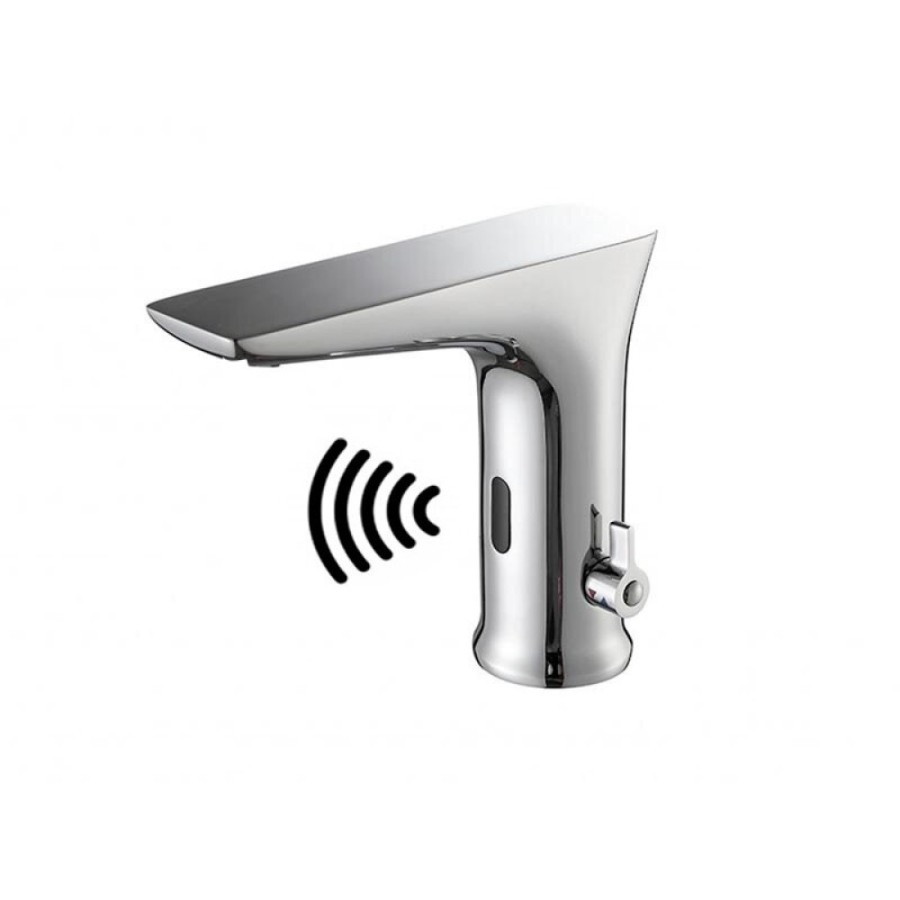 Электронный смеситель для раковины BelBagno KRAFT-ELV-CRM