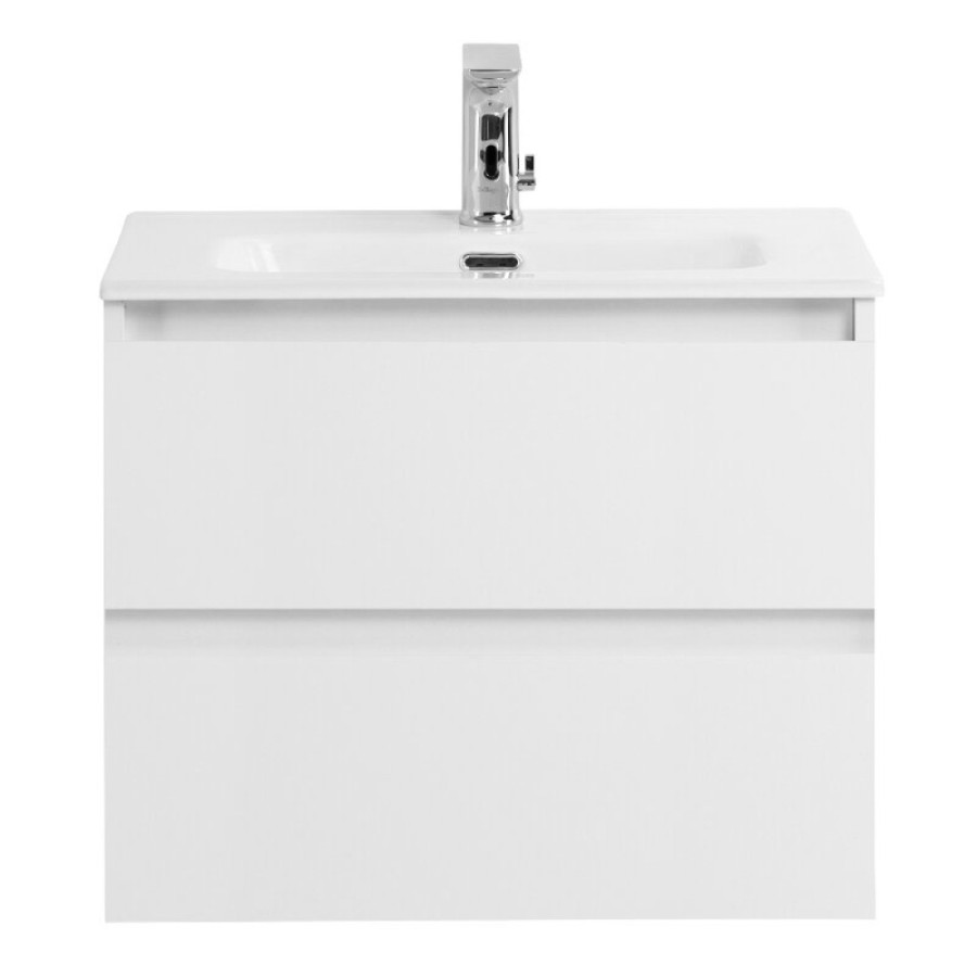 Тумба под раковину BelBagno KRAFT 39-600/390-2C-SO-BO, 60 см, подвесная, цвет Bianco Opaco