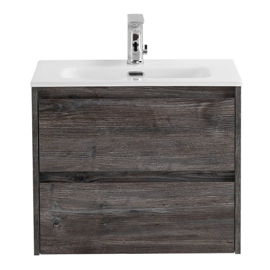 Тумба под раковину BelBagno Kraft 39 60 см, подвесная, цвет Pino Pasadena, Kraft 39-600/390-2C-SO-PP