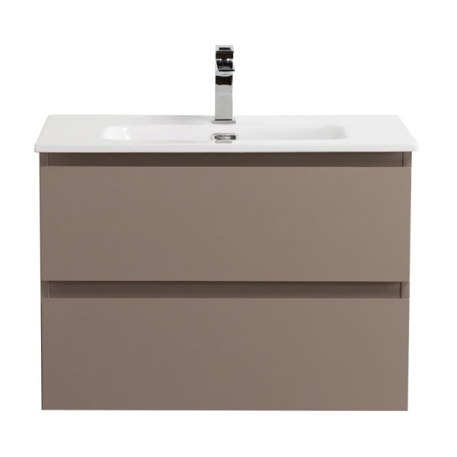 Тумба под раковину BelBagno KRAFT 39-700/390-2C-SO-СO, 70 cм, подвесная, цвет бежевый матовый