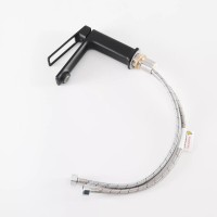 Смеситель для раковины Gid Cascada Niagara L057-BM-K, черный матовый