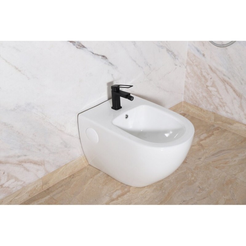 Смеситель для биде Gid Cascada Niagara L057BMB, черный матовый
