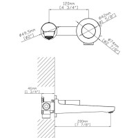 Смеситель для раковины Gid Panther L066BMNS, черный матовый