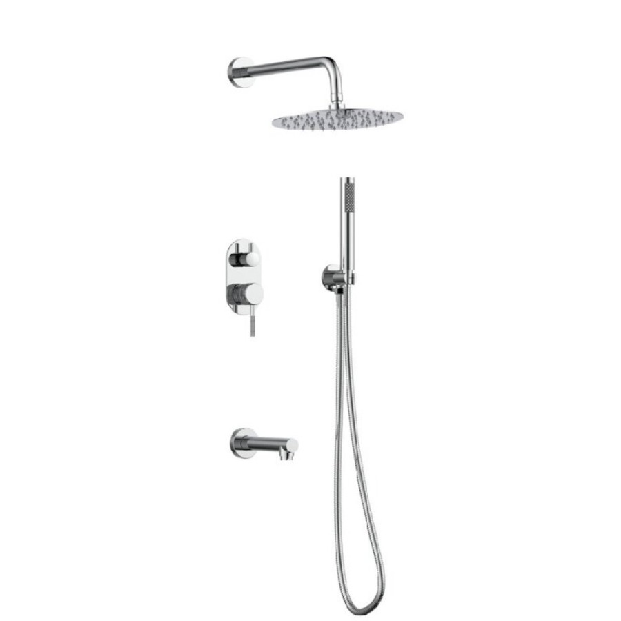 Душевая система Gid Edessa L070CHVD3, хром