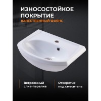 Тумба с раковиной Orange Роса, напольная, белый, Smart Pack ,LA-45TUW+RA
