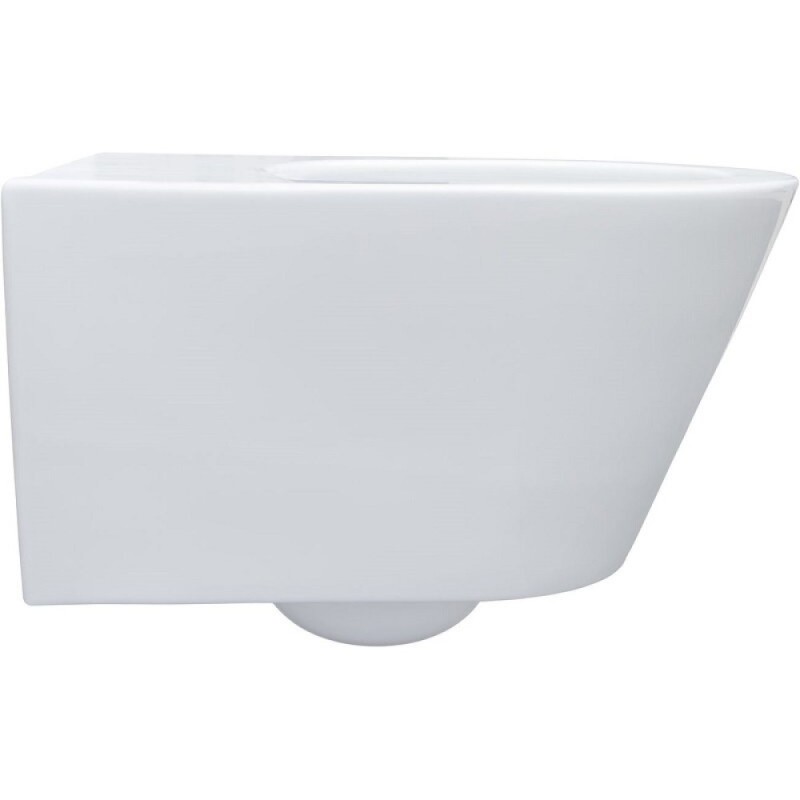 Подвесной безободковый унитаз Aquanet LAKE-W 316461, цвет белый